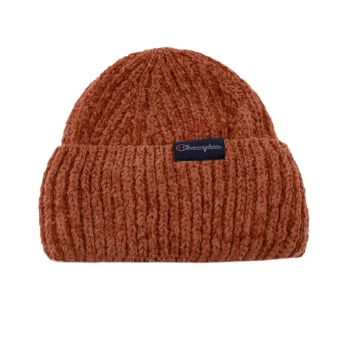 Шапка Champion колір чорний Label Fisherman Acrylic Beanie 805681-MS071 - коричнева