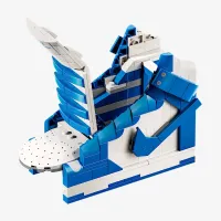 Nike Dunk x LEGO® набор Sneaker-Building Kit with Exclusive Minifigure синий