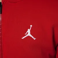 Nike Jordan MJ Brooklyn Big детские Fleece Full-Zip Толстовка с капюшоном цвет красный