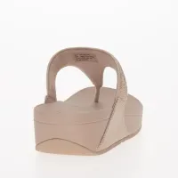 Japonki FitFlop Lulu Crystal Embellished Toe-Post босоніжки EC5-323 - Рожеві