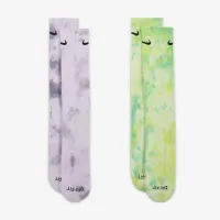 Nike Everyday Plus Cushioned Crew шкарпетки (2 пар) різнокольорові