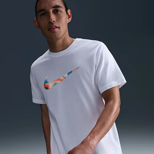 Nike чоловічі Dri-FIT Fitness футболка колір білий