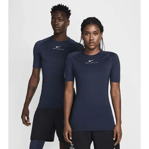 Nike NOCTA чоловічі Short-Sleeve Base Layer баскетбольні Top блакитний