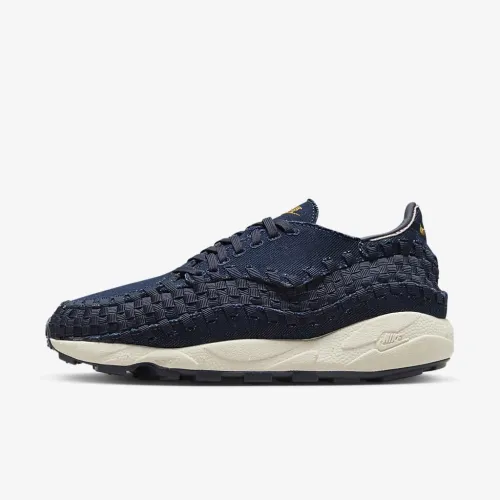 Nike Air Footscape Woven женская Кроссовки синий