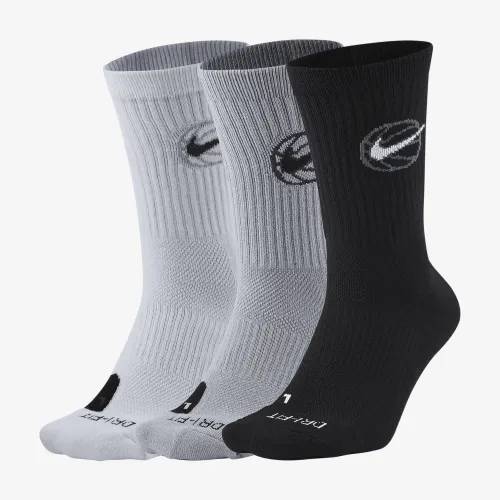 Nike Everyday Crew баскетбольні шкарпетки (3 Pair) різнокольорові