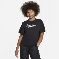 Nike Dri-FIT Big дитячі (Girls') футболка колір чорний
