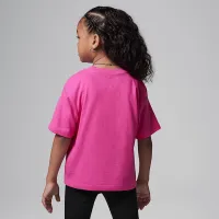 Nike Jordan MJ Brooklyn Essentials Little детские футболка Pink