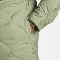 Nike Sportswear Essential жіноча Quilted Trench колір зелений