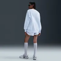 Nike Sportswear Phoenix Fleece женская оверсайз Crew-Neck свитшот синий