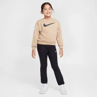 Nike Dri-FIT Swoosh Spirit Little дитячі 2-Piece лосіни комплект колір чорний
