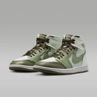 Nike Air Jordan 1 High Method of Make женская Кроссовки цвет зеленый