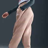 Nike Sportswear Club Fleece Big дитячі Loose Pants колір коричневий