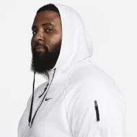 Nike Therma чоловічі Therma-FIT Full-Zip Fitness Top колір білий