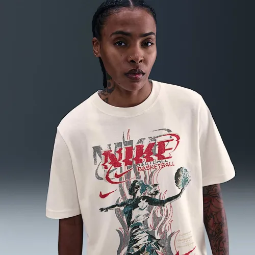 Nike Sportswear Essentials жіноча Loose футболка колір сірий