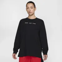 Nike Sportswear женская Long-Sleeve футболка цвет черный