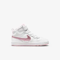 Nike Court Borough Mid 2 Little детские Кроссовки цвет белый