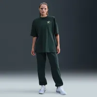 Nike Sportswear жіноча оверсайз футболка колір зелений