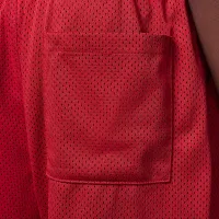 Nike Jordan Dri-FIT Big дитячі Baseline Mesh шорти колір червоний