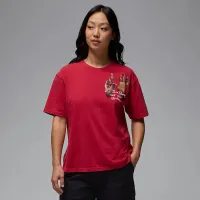 Nike Jordan жіноча Graphic футболка колір червоний