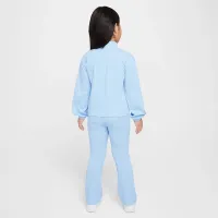 Nike Game, Swoosh, Match! Little детские Quarter-Zip Ribbed Top and лосины набор синий