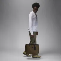 Nike Jordan Icon Tote сумка (32л) колір коричневий