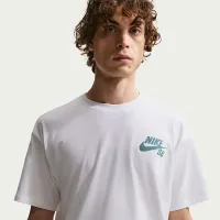 Nike SB Logo Skate футболка цвет белый