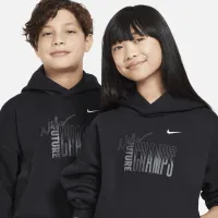 Nike Culture of баскетбольные Big детские Pullover Fleece Толстовка с капюшоном цвет черный