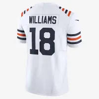 Caleb Williams Chicago Bears мужские Nike Dri-FIT NFL Limited Jersey цвет белый
