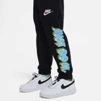 Nike Active Joy French Terry Pants Toddler Pants цвет черный