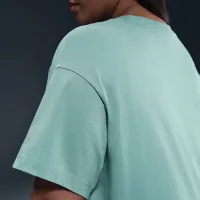 Nike Sportswear Essential жіноча футболка (великі розміри) колір зелений