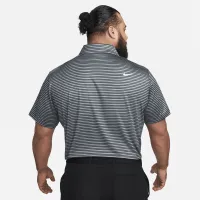 Nike Tour чоловічі Dri-FIT Striped для гольфу Polo колір сірий