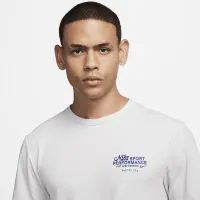 Nike Hyverse мужские Dri-FIT UV Short-Sleeve Versatile Top цвет серый