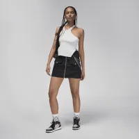 Nike Jordan жіноча Utility спідниця колір чорний