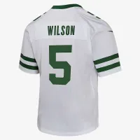 Garrett Wilson New York Jets Big детские Nike NFL Game Jersey цвет белый