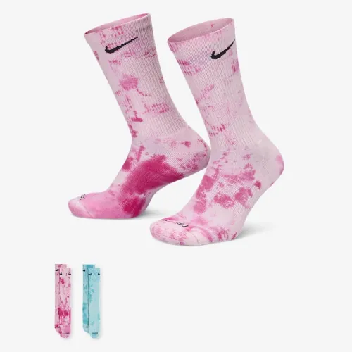 Nike Everyday Plus Cushioned Crew шкарпетки (2 пар) різнокольорові