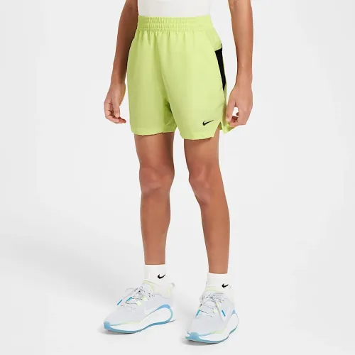 Nike Multi Tech Big детские Dri-FIT Woven шорты Yellow