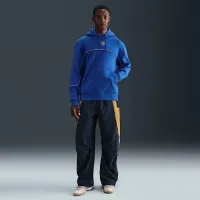 Nike Club Total 90 чоловічі Soccer Pullover Толстовка з капюшоном блакитний