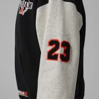 Nike Jordan Brooklyn мужские оверсайз Full-Zip Толстовка с капюшоном цвет черный