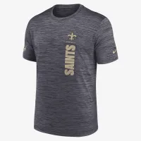 New Orleans Saints Sideline Velocity чоловічі Nike Dri-FIT NFL футболка колір чорний