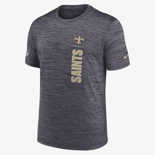 New Orleans Saints Sideline Velocity мужские Nike Dri-FIT NFL футболка цвет черный