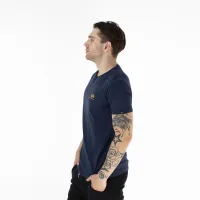 Футболка Alpha Industries Basic T Small Logo 188505435 - Синяя