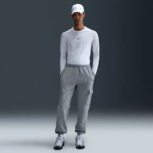Nike Club мужские Fleece Cargo Pants цвет серый