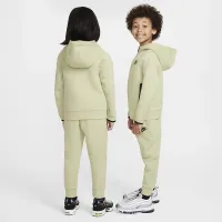 Nike Sportswear Tech Fleece Full-Zip комплект Little Kids 2-Piece Толстовка з капюшоном комплект колір зелений
