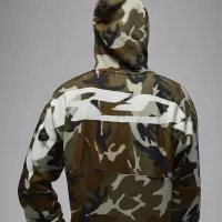 Nike Jordan MVP мужские Camo Pullover Толстовка с капюшоном цвет коричневый
