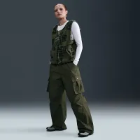 Nike Sportswear жіноча Mid-Rise оверсайз Woven Cargo Pants колір зелений