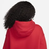 Nike Sportswear Phoenix Fleece жіноча оверсайз Pullover Толстовка з капюшоном колір червоний