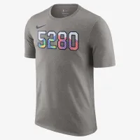 Denver Nuggets Essential City Edition мужские Nike NBA футболка цвет серый