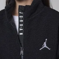 Nike Jordan Big детские Jumpman High Pile Куртка цвет черный