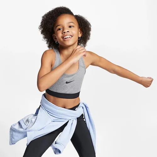 Nike Big дитячі (Girls') Sports Bra колір сірий