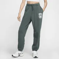 Nike Sportswear Club Fleece жіноча оверсайз Mid-Rise Sweatpants колір зелений